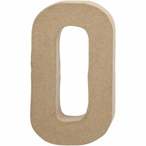 Bogstav, H: 20,5 cm, O, 1 stk.
